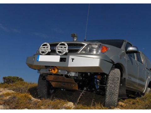Ski de protection avant en aluminium de 8mm pour Toyota Hilux Vigo N4-Offroad