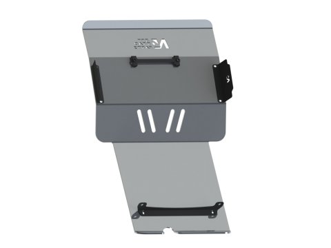 Ski de protection avant en aluminium de 8mm pour Toyota HDJ100 avec pare-chocs TJM N4-Offroad