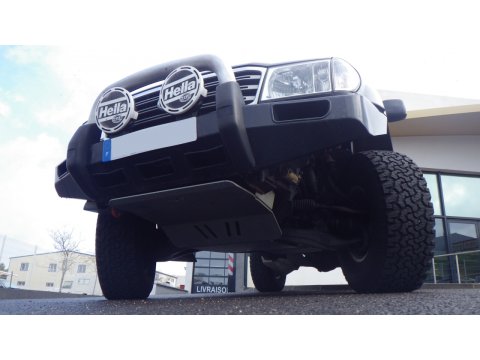Ski de protection avant en aluminium de 8mm pour Toyota HDJ100 avec pare-chocs TJM N4-Offroad