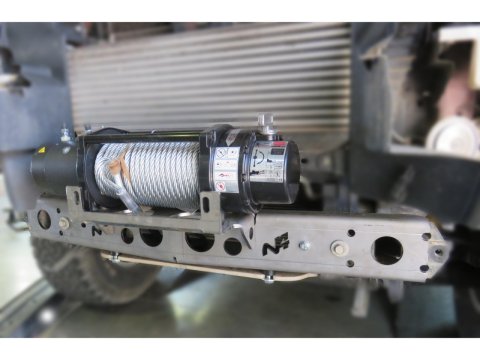Platine de treuil intégrée au pare-chocs d'origine pour Ford Ranger 2012-2019