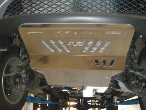 Ski de protection avant en aluminium de 8mm pour Mitsubishi L200 2005-2015 N4-Offroad