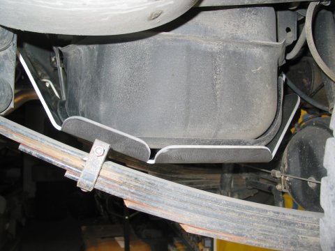 Ski de protection de réservoir supplémentaire origine en aluminium de 6mm pour Toyota HZJ78 HZJ79 N4-Offroad