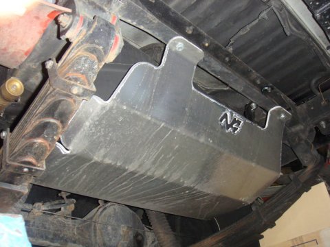 Ski de protection de réservoir supplémentaire origine en aluminium de 6mm pour Toyota HZJ78 HZJ79 N4-Offroad
