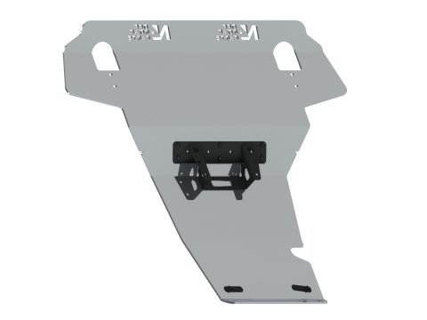 Ski de protection avant en aluminium de 8mm pour Toyota VDJ200 avec pare-chocs d'origine N4-Offroad