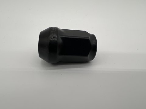 Ecrou de roue noir 1-2 - Hex 19mm - Cône 60° - L35mm N4-Offroad
