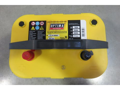BATTERIE YELLOW TOP S 4 2L OPTIMA JAUNE