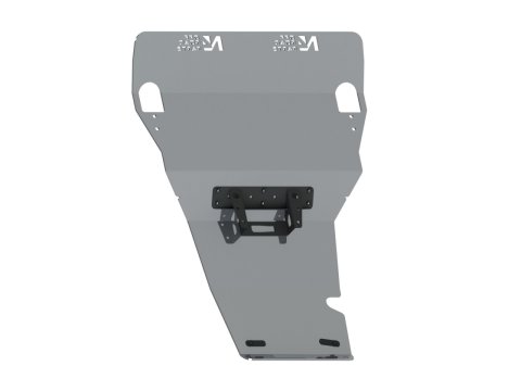 Ski de protection avant en aluminium de 8mm pour Toyota VDJ200 avec pare-chocs ARB N4-Offroad
