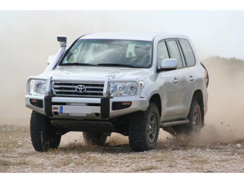 Ski de protection avant en aluminium de 8mm pour Toyota VDJ200 avec pare-chocs ARB N4-Offroad