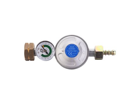 Détendeur universel CADAC Overflow 30 mbar avec manomètre