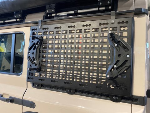 Plaque porte tout MOLLE N4-Offroad aile arrière Gauche pour Ineos Grenadier