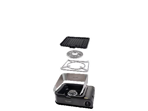 Barbecue à gaz compact avec plaque Cadac Van Cook FFD BBQ Plate