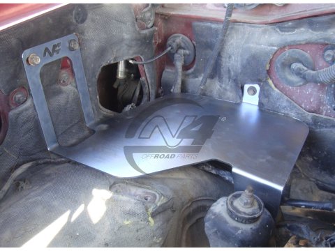 Platine support d'accessoires dans compartiment moteur Toyota HDJ80 N4-Offroad