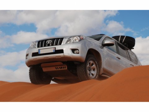 Ski de protection avant en aluminium de 8mm pour Toyota KDJ150 GDJ150 et FJ Cruiser après 2010 N4-Offroad
