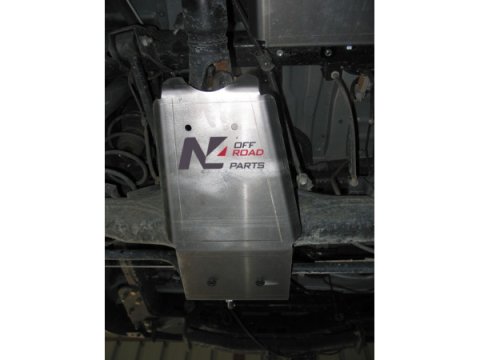 Ski protection nez pont arrière aluminium 8mm Toyota HDJ80 HDJ100 HZJ78 N4-Offroad