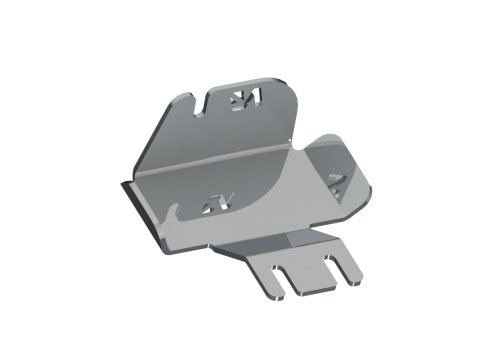 Ski de protection de tubulures Intercooler en aluminium de 6mm pour Toyota HDJ100 N4-Offroad