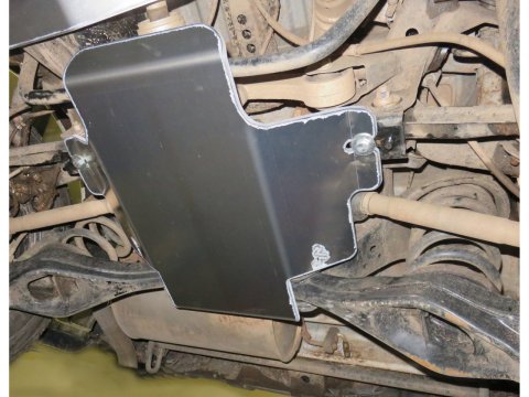 Ski de protection de pont arrière en aluminium de 8mm pour Mitsubishi Pajero III et IV N4-Offroad
