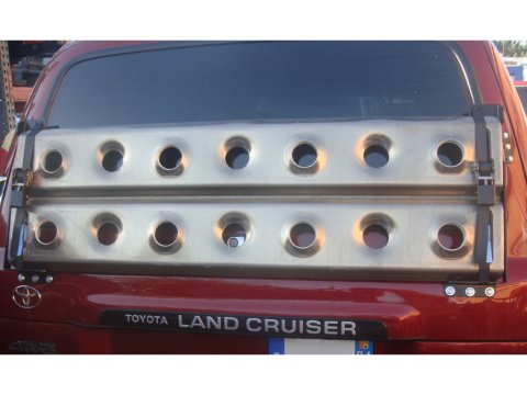 Support de plaques à sable sur le hayon pour Toyota HDJ80 N4-Offroad