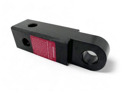 Barre attelage remorquage 50mm acier 5T pour fixation manille de traction - N4-Offroad