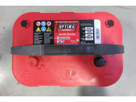 BATTERIE RED TOP C 4 2L OPTIMA ROUGE 815