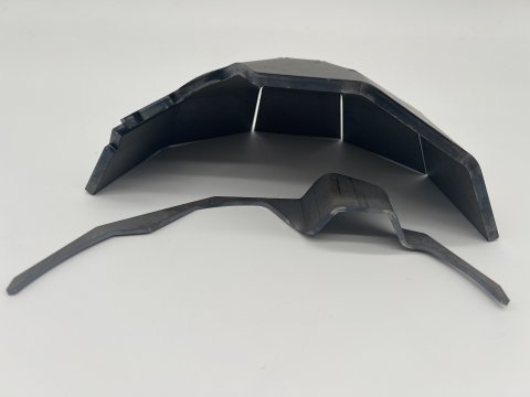 Coquille de protection de nez de pont avant en acier de 6mm à souder pour Toyota Land Cruiser N4-Offroad