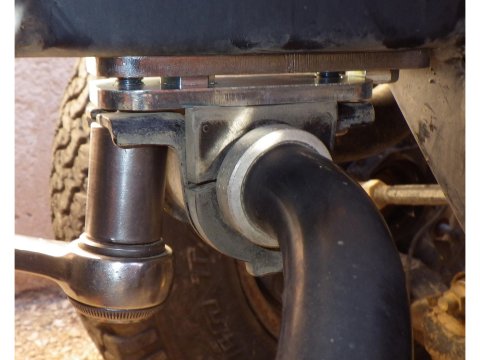 Kit modification ancrage barre stabilisatrice avant Toyota KDJ120 & Hilux Vigo N4-Offroad