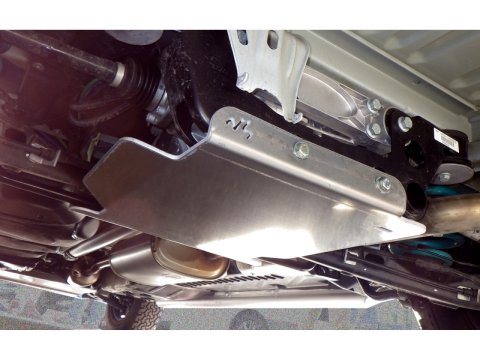 Ski de protection de pont arrière en aluminium de 6mm pour Volkswagen Transporter T5 T6 T6.1 N4-Offroad