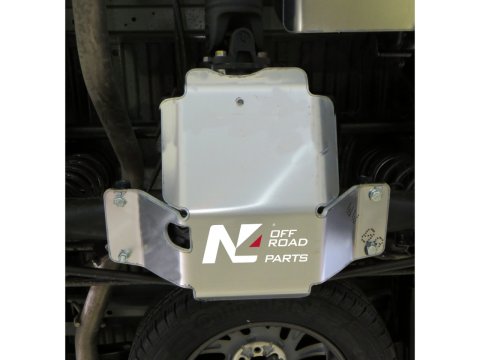 Ski de protection de nez de pont arrière en aluminium de 8mm pour Nissan Navara D23 NP300 2016-2019 N4-Offroad
