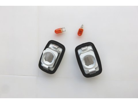 Paire de répétiteurs Cristal clignotant aile Land Cruiser HDJ80 KDJ9 HDJ100 KZJ7