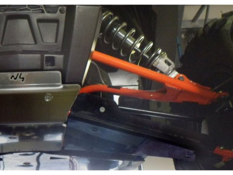 Paire de protections de triangle en PEHD de 10mm pour Polaris RZR 1000 XP TURBO et 900S N4-Offroad