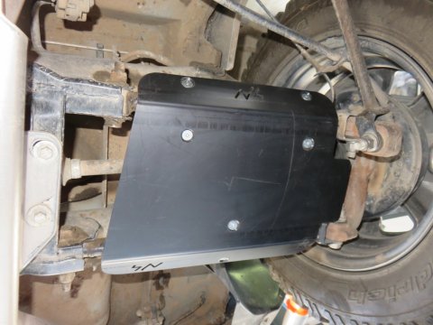 Paire de protections de triangles arrières en PEHD de 6mm pour Dacia Duster N4-Offroad