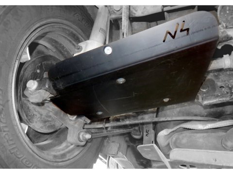Paire de protections de triangles arrières en PEHD de 6mm pour Dacia Duster N4-Offroad