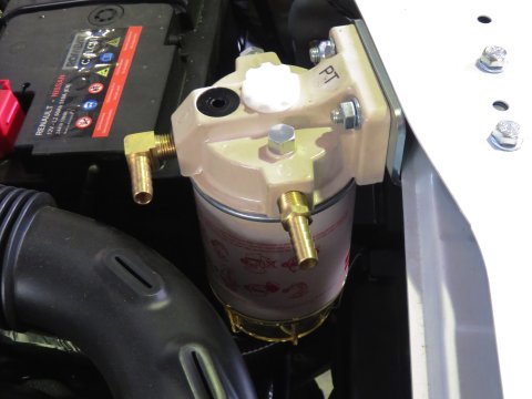 Kit de montage préfiltre Racor pour Dacia Duster II 1.5Dci N4-Offroad