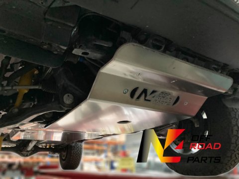 Ski de protection avant Soft en aluminium de 8mm pour Toyota Hilux Revo toutes versions N4-Offroad
