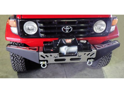 Pare choc avant acier Toyota Série 7 lames avant 2007 N4-Offroad