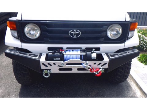 Pare choc avant acier Toyota Série 7 lames avant 2007 N4-Offroad