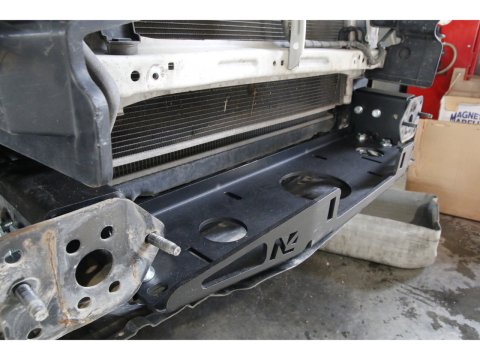 Platine de treuil intégrée au pare-chocs d'origine pour Toyota Hilux Vigo N4-Offroad