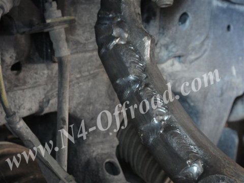 Kit de renforts de fusées avant à souder pour Toyota Land Cruiser HDJ100 N4-Offroad