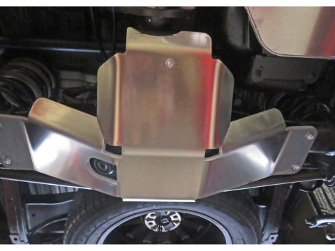 Ski de protection de nez de pont arrière en aluminium de 8mm pour Nissan Navara D23 après 2019 et Mercedes Classe X N4-Offroad