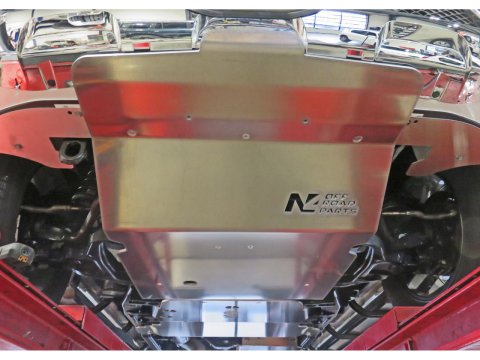 Ski de protection avant en aluminium de 8mm pour Nissan Navara D23 NP300 N4-Offroad.
