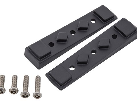 Kit 2 cales d'inclinaison (10mm) pour barre de toit Heavy Duty Rhino Rack