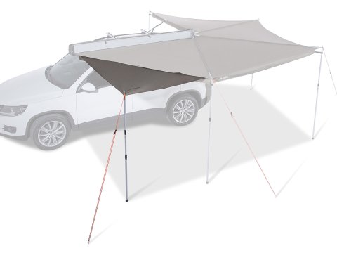 Extention de auvent à fermeture éclair pour Batwing Rhino Rack