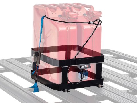 Double Vertical Jerry Can Holder Rhino Rack