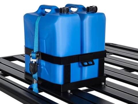 Double Vertical Jerry Can Holder Rhino Rack
