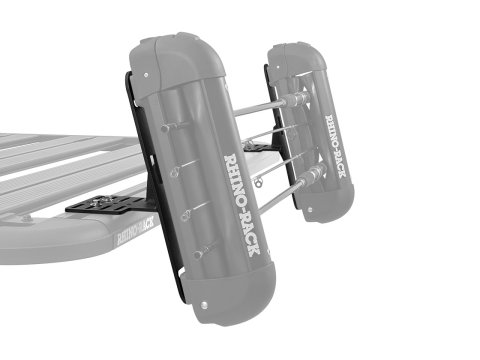 Support de plaque à sable Maxtrax fixation latérale sur galerie Pioneer Rhino Rack