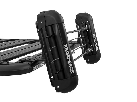 Support de plaque à sable Maxtrax fixation latérale sur galerie Pioneer Rhino Rack