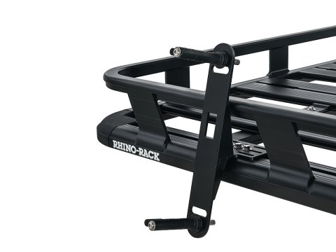 Support de plaque à sable Maxtrax fixation latérale sur galerie Pioneer Rhino Rack