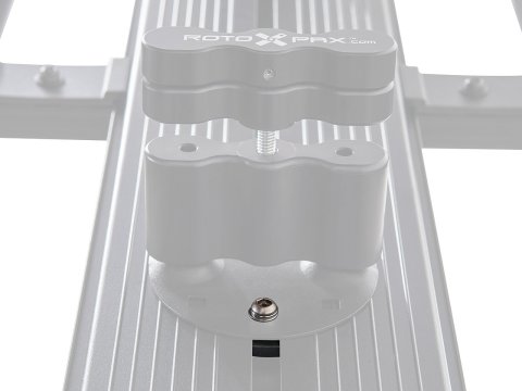 Kit fixation système Rotopax sur galerie Pioneer Rhino Rack