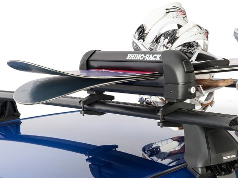 Porte élément de galerie 325mm type canne à pêche ou ski Rhino Rack
