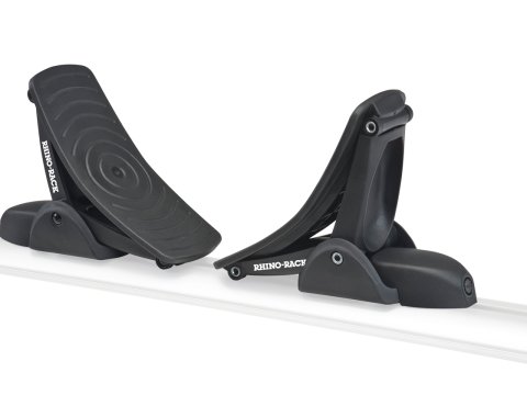 Kit porte kayak sur barre de toit et galerie avec chargement latéral de Rhino Rack