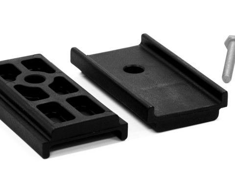 Cale de réhausse de fixation pour barre Vortex (10mm) (1 paire)